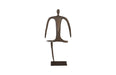 Phillips Collection Home Phillips Collection Abstract Figure on Metal Base, Bronze Finish, Leg Folded