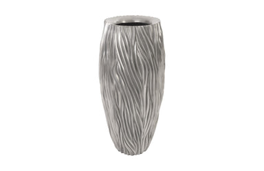Phillips Collection Home Phillips Collection Alon Planter, Polished Aluminium