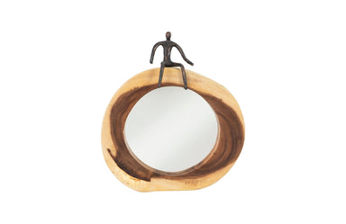 Phillips Collection Home Phillips Collection Atlas Cross Cut Mirror, Small, Full Man