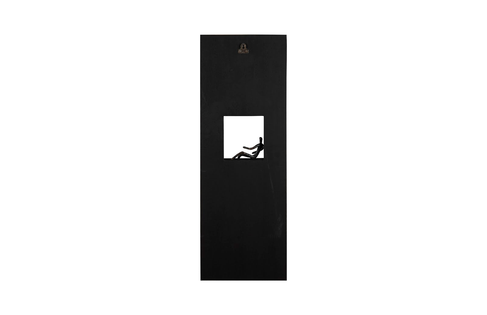 Phillips Collection Home Phillips Collection Atlas Wall Decor, Rectangle, Black