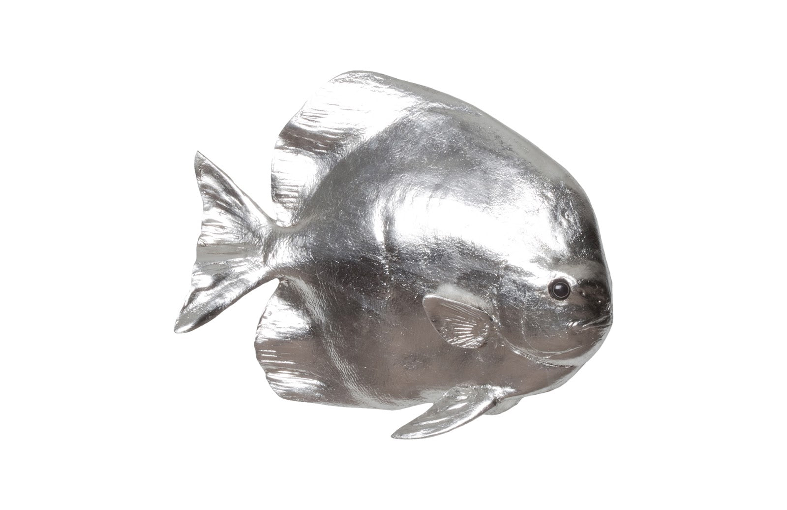 Phillips Collection Home Phillips Collection Australian Bat Fish Wall Sculpture, Resin, Silver Leaf