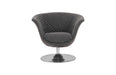 Phillips Collection Home Oversized LTL - Rate to be Quoted Phillips Collection Autumn Swivel Chair, Vintage Dark Gray