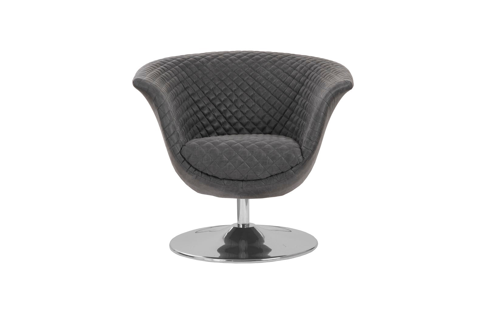 Phillips Collection Home Oversized LTL - Rate to be Quoted Phillips Collection Autumn Swivel Chair, Vintage Dark Gray