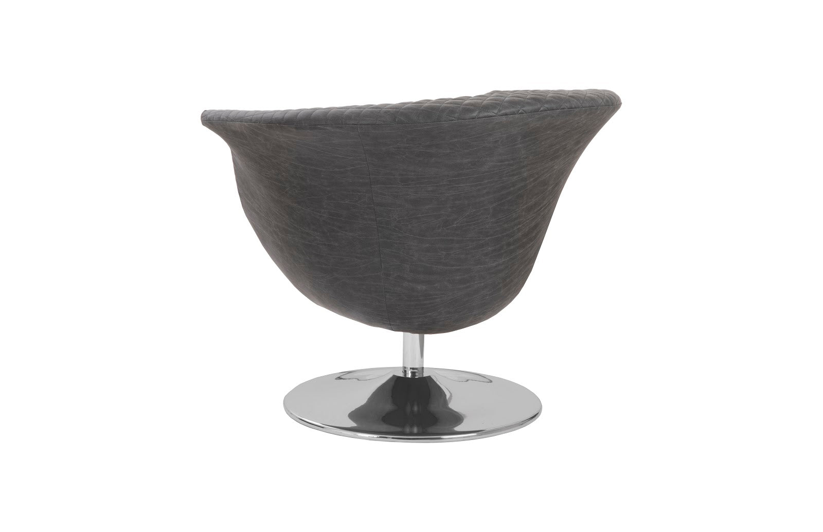 Phillips Collection Home Oversized LTL - Rate to be Quoted Phillips Collection Autumn Swivel Chair, Vintage Dark Gray