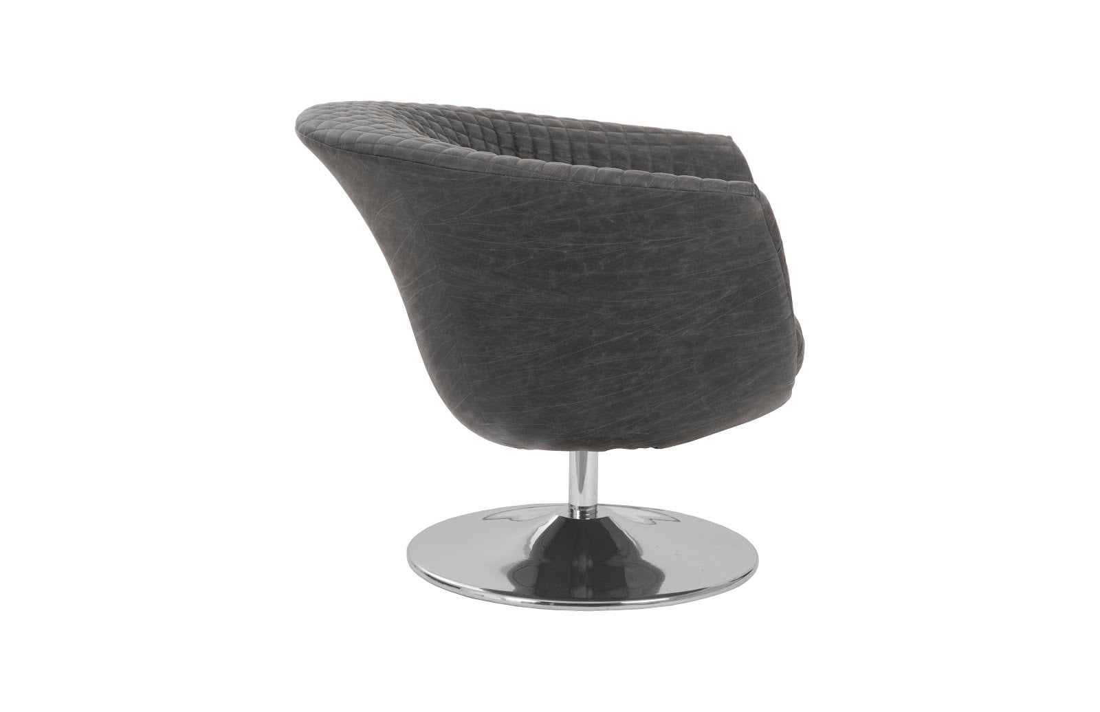 Phillips Collection Home Oversized LTL - Rate to be Quoted Phillips Collection Autumn Swivel Chair, Vintage Dark Gray
