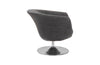 Phillips Collection Home Oversized LTL - Rate to be Quoted Phillips Collection Autumn Swivel Chair, Vintage Dark Gray