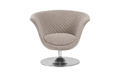 Phillips Collection Home Oversized LTL - Rate to be Quoted Phillips Collection Autumn Swivel Chair, Vintage Gray Taupe