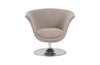 Phillips Collection Home Oversized LTL - Rate to be Quoted Phillips Collection Autumn Swivel Chair, Vintage Gray Taupe