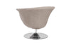 Phillips Collection Home Oversized LTL - Rate to be Quoted Phillips Collection Autumn Swivel Chair, Vintage Gray Taupe