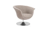 Phillips Collection Home Oversized LTL - Rate to be Quoted Phillips Collection Autumn Swivel Chair, Vintage Gray Taupe