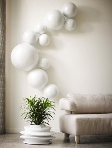 Phillips Collection Home Phillips Collection Ball on the Wall, Large, Pearl White