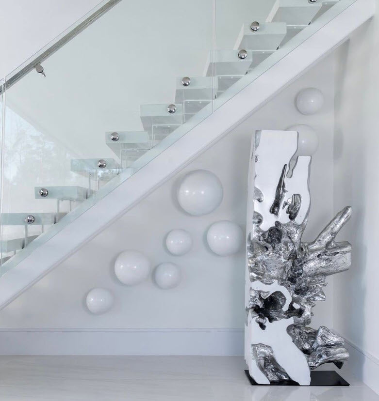 Phillips Collection Home Phillips Collection Ball on the Wall, Medium, Pearl White