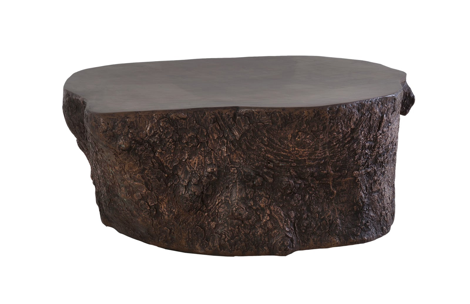 Phillips Collection Home Oversized LTL - Rate to be Quoted Phillips Collection Bark Coffee Table, Bronze