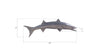 Phillips Collection Home Phillips Collection Barracuda Fish Wall Sculpture, Resin, Polished Aluminum Finish
