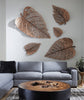 Phillips Collection Home Oversized LTL - Rate to be Quoted Phillips Collection Birch Leaf Wall Art, Copper, XL