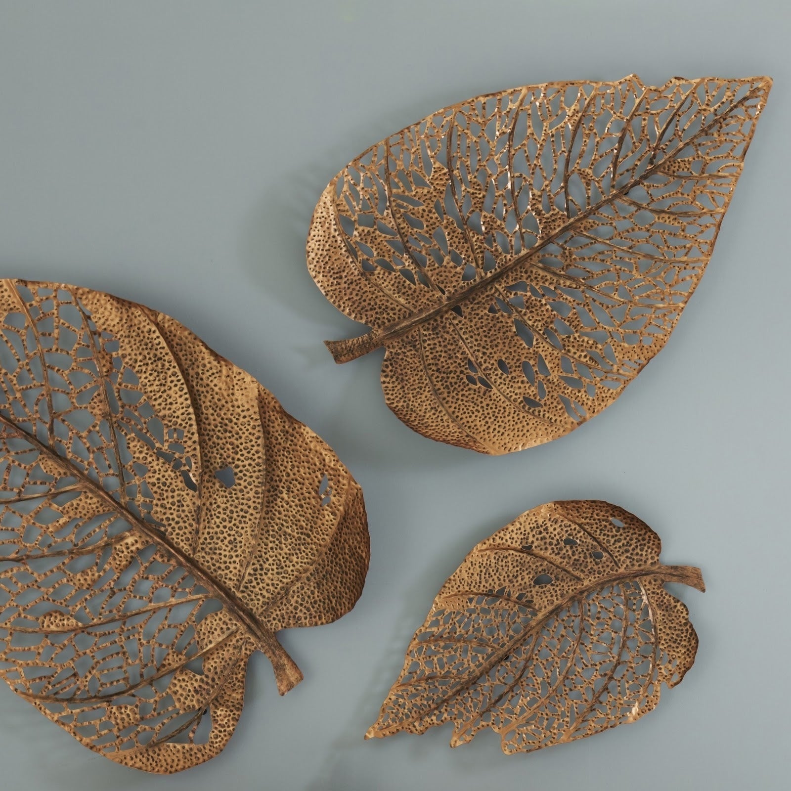 Phillips Collection Home Oversized LTL - Rate to be Quoted Phillips Collection Birch Leaf Wall Art, Copper, XL