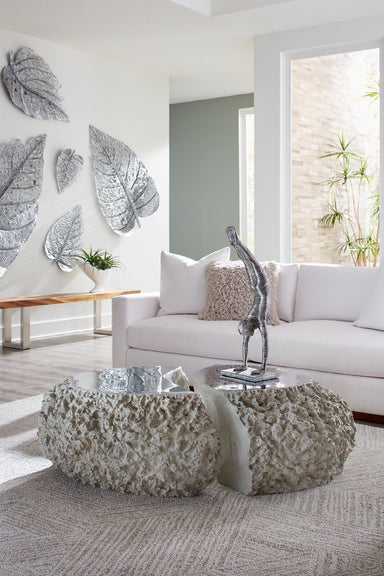 Phillips Collection Home Phillips Collection Birch Leaf Wall Art, Silver, MD