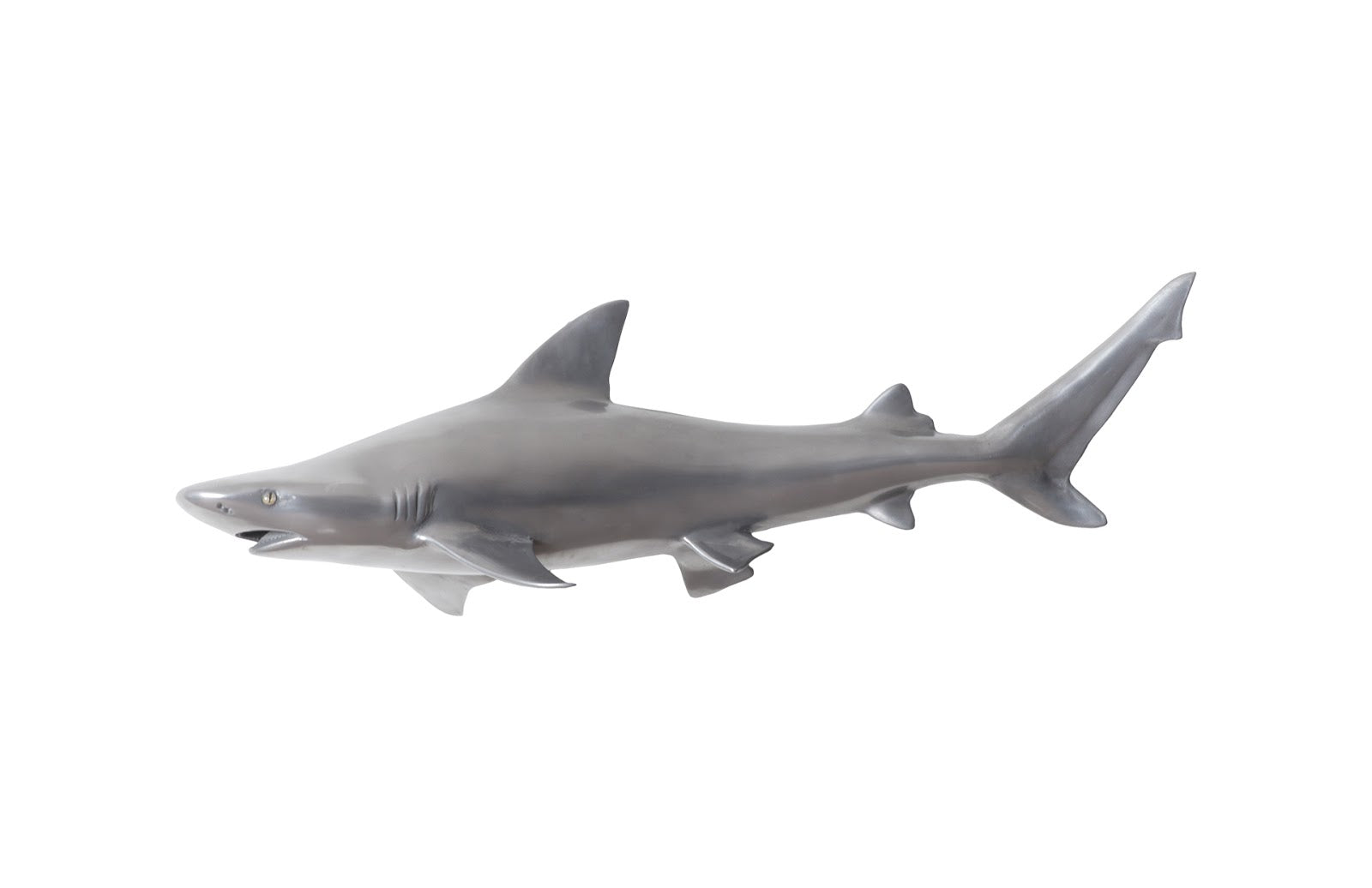 Phillips Collection Home Phillips Collection Black Tip Reef Shark, Polished Aluminum