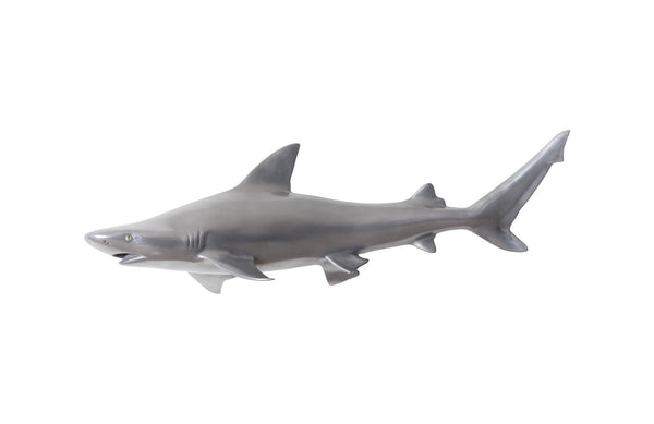 Phillips Collection Home Phillips Collection Black Tip Reef Shark, Polished Aluminum