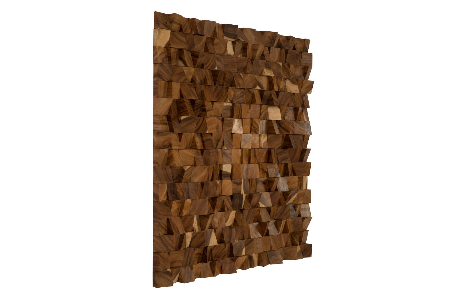 Phillips Collection Home Oversized LTL - Rate to be Quoted Phillips Collection Blocks Wall Art, Chamcha Wood, Natural, LG
