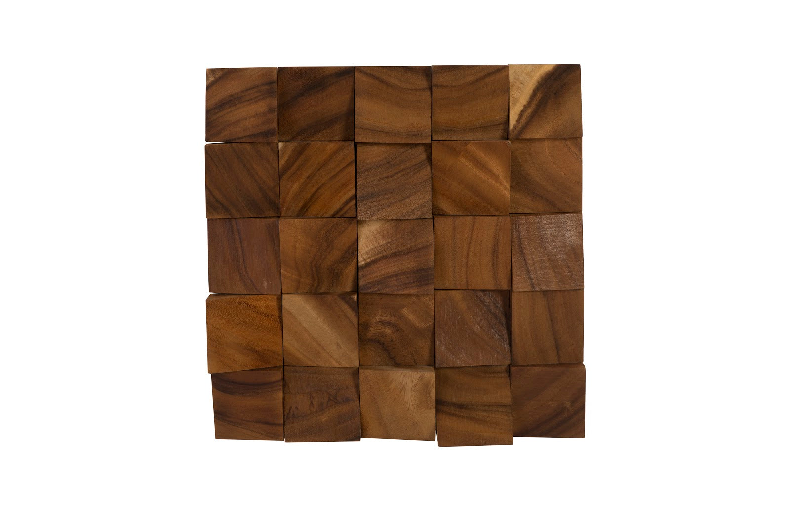 Phillips Collection Home Phillips Collection Blocks Wall Tile, Chamcha Wood, Natural
