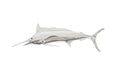 Phillips Collection Home Oversized LTL - Rate to be Quoted Phillips Collection Blue Marlin Fish Wall Sculpture, Resin, Silver Leaf
