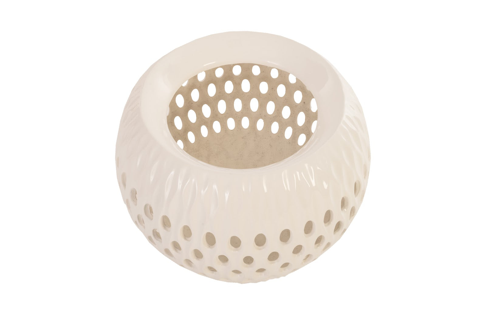 Phillips Collection Home Phillips Collection Breathe Planter, Gel Coat White