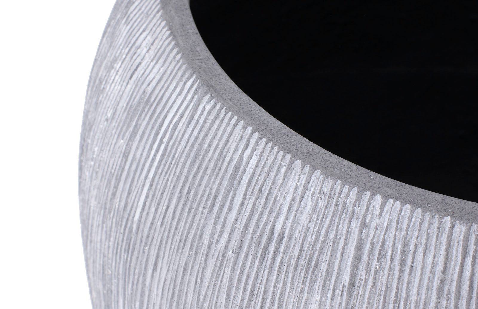 Phillips Collection Home Oversized LTL - Rate to be Quoted Phillips Collection Brianna String Planter, Raw Gray,SM