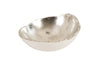 Phillips Collection Home Phillips Collection Broken Egg Bowl, White and Silver Leaf
