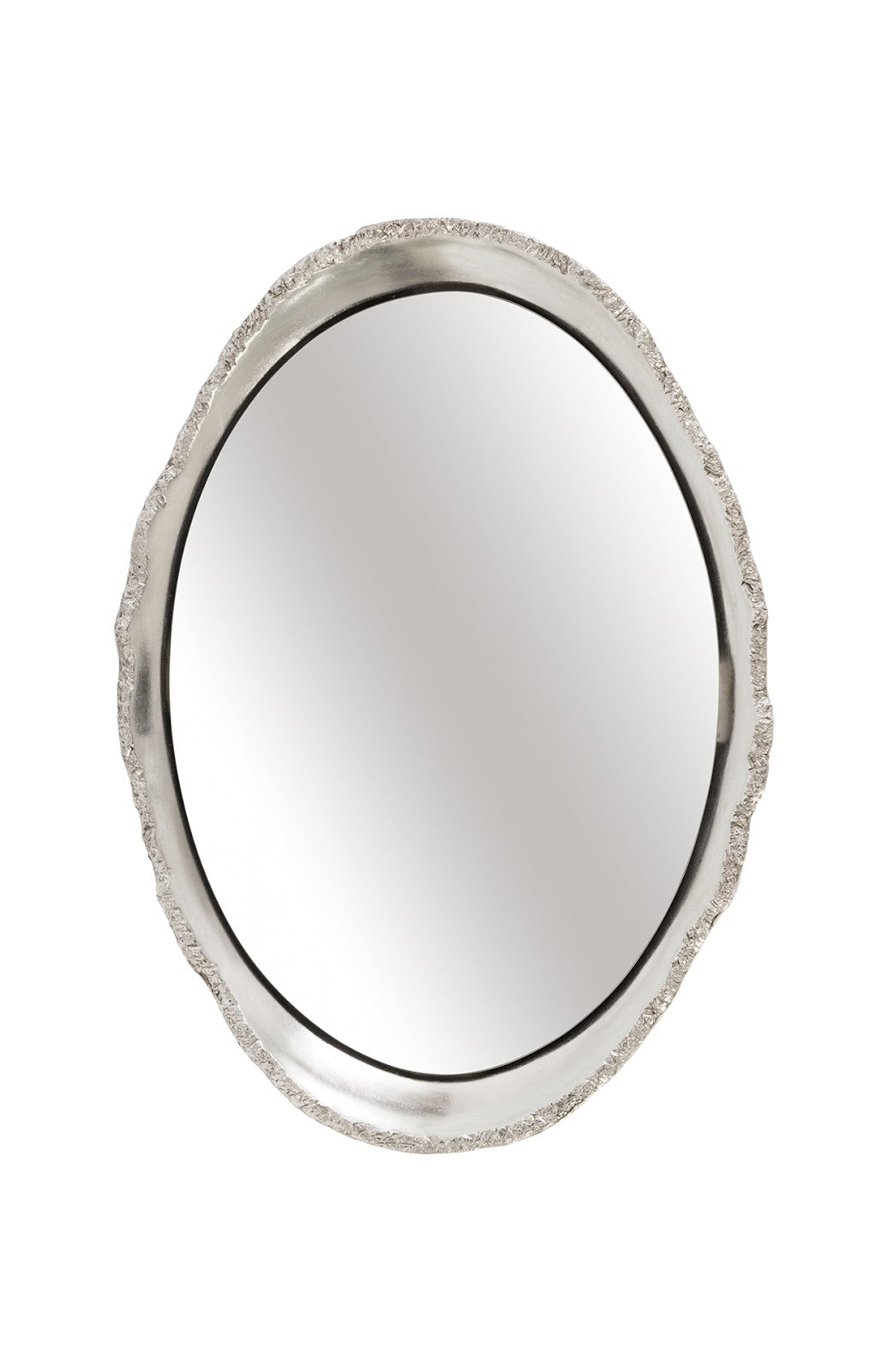 Phillips Collection Home Oversized LTL - Rate to be Quoted Phillips Collection Broken Egg Mirror, Silver Leaf