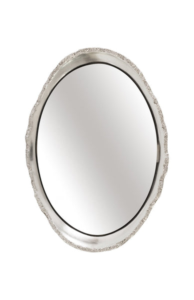 Phillips Collection Home Oversized LTL - Rate to be Quoted Phillips Collection Broken Egg Mirror, Silver Leaf