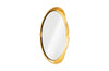 Phillips Collection Home Oversized LTL - Rate to be Quoted Phillips Collection Broken Egg Mirror, White and Gold Leaf
