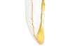 Phillips Collection Home Oversized LTL - Rate to be Quoted Phillips Collection Broken Egg Mirror, White and Gold Leaf