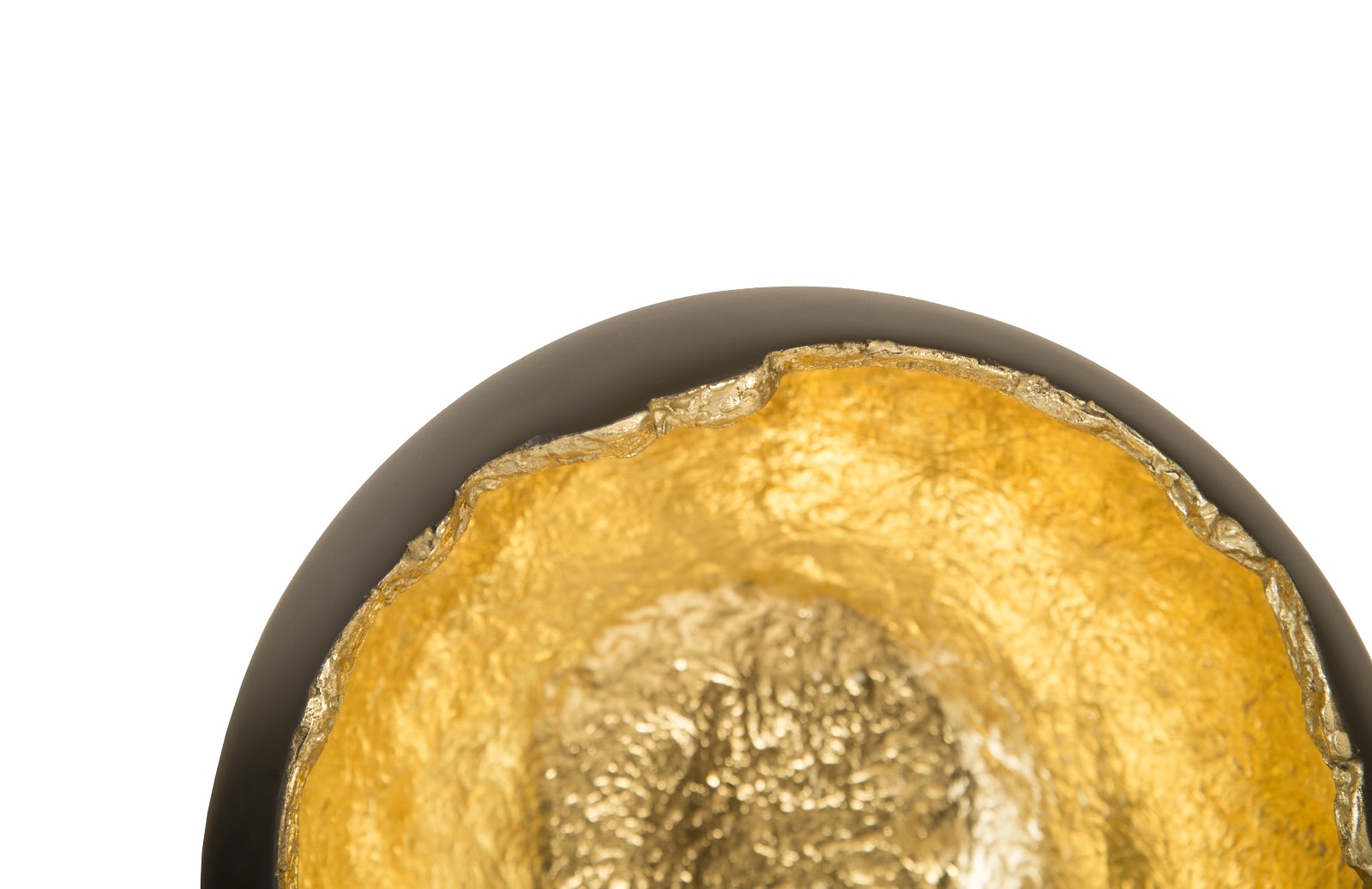 Phillips Collection Home Phillips Collection Broken Egg Wall Art, Black and Gold Leaf, Set of 4