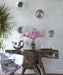 Phillips Collection Home Phillips Collection Broken Egg Wall Art, White and Silver Leaf, Set of 4