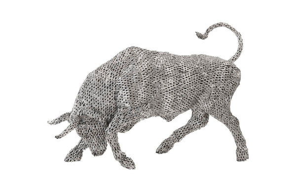 Phillips Collection Home Oversized LTL - Rate to be Quoted Phillips Collection Bull Pipe Sculpture, Stainless Steel