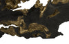 Phillips Collection Home Oversized LTL - Rate to be Quoted Phillips Collection Burled Root Wall Art, Large, Black and Gold Leaf