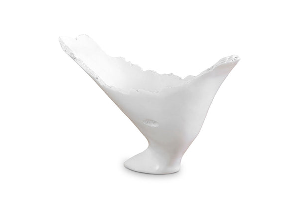 Phillips Collection Home Phillips Collection Burled Vase, Glossy White