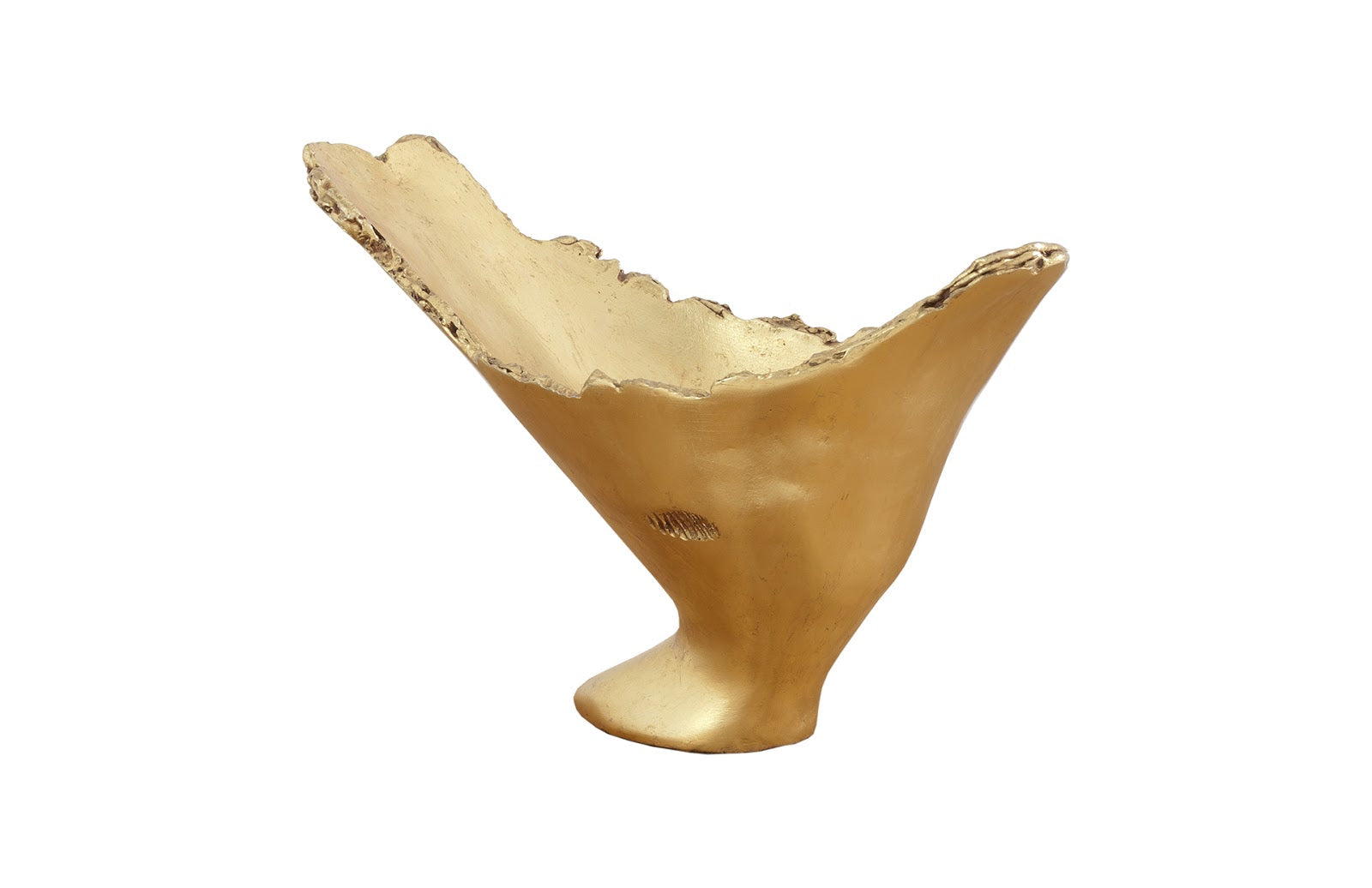 Phillips Collection Home Phillips Collection Burled Vase, Gold Leaf