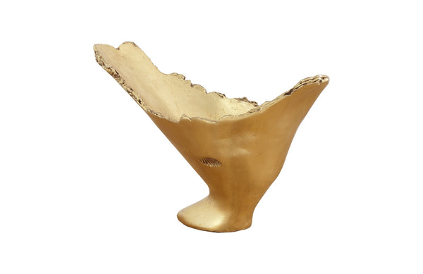 Phillips Collection Home Phillips Collection Burled Vase, Gold Leaf