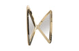 Phillips Collection Home Phillips Collection Butterfly Mirror, Plated Brass Finish