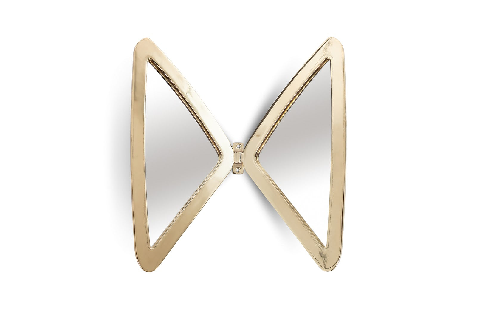 Phillips Collection Home Phillips Collection Butterfly Mirror, Plated Brass Finish