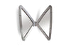Phillips Collection Home Phillips Collection Butterfly Mirror, Stainless Steel