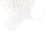 Phillips Collection Home Oversized LTL - Rate to be Quoted Phillips Collection Butterfly Wall Art, White, LG