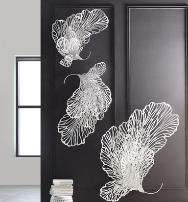 Phillips Collection Home Oversized LTL - Rate to be Quoted Phillips Collection Butterfly Wall Art, White, LG