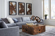 Phillips Collection Home Phillips Collection Carved Teak Swirl on Stand