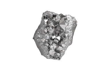 Phillips Collection Home Phillips Collection Cast Crystal Wall Art, Liquid Silver, LG