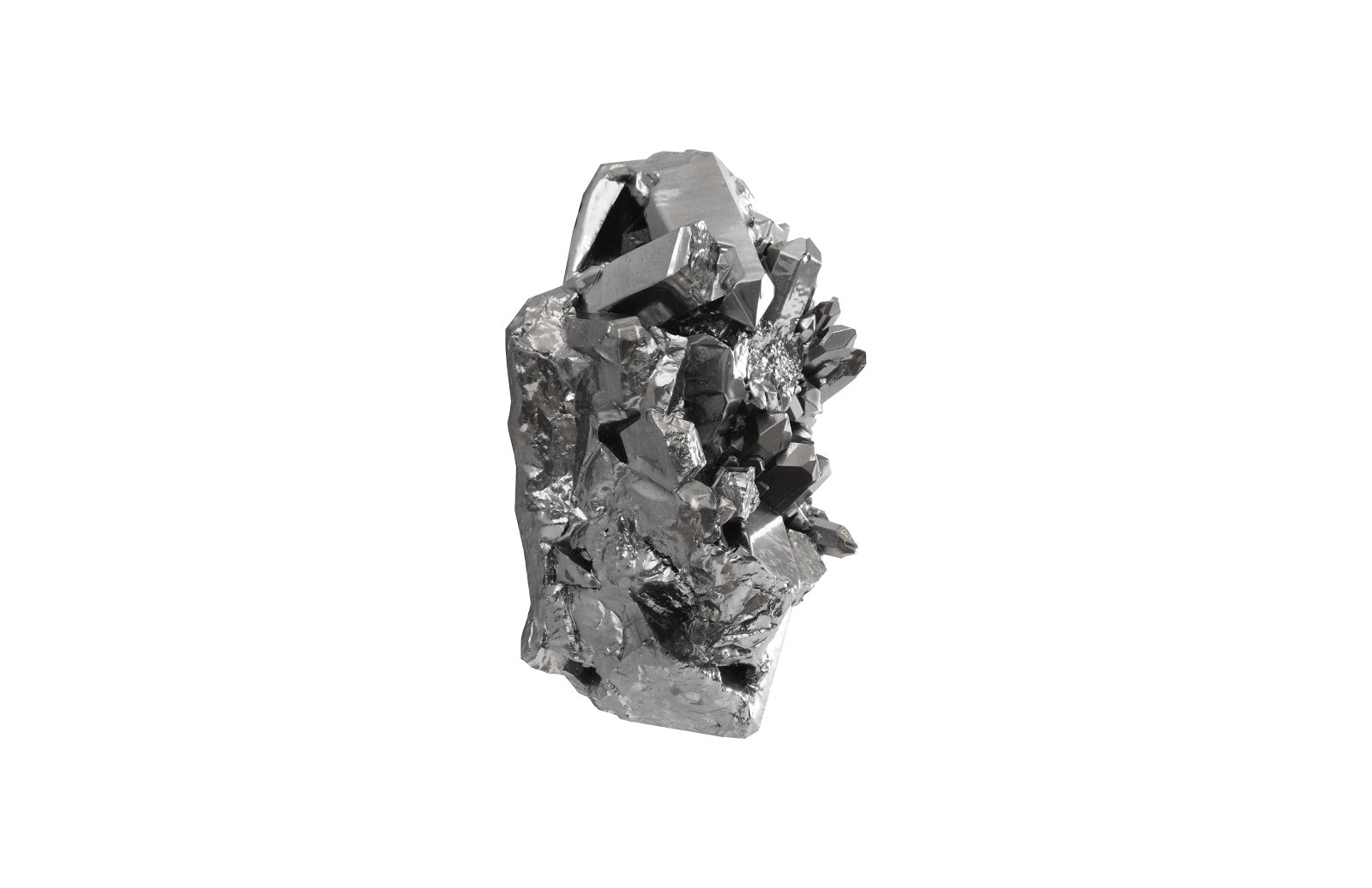 Phillips Collection Home Phillips Collection Cast Crystal Wall Art, Liquid Silver, SM