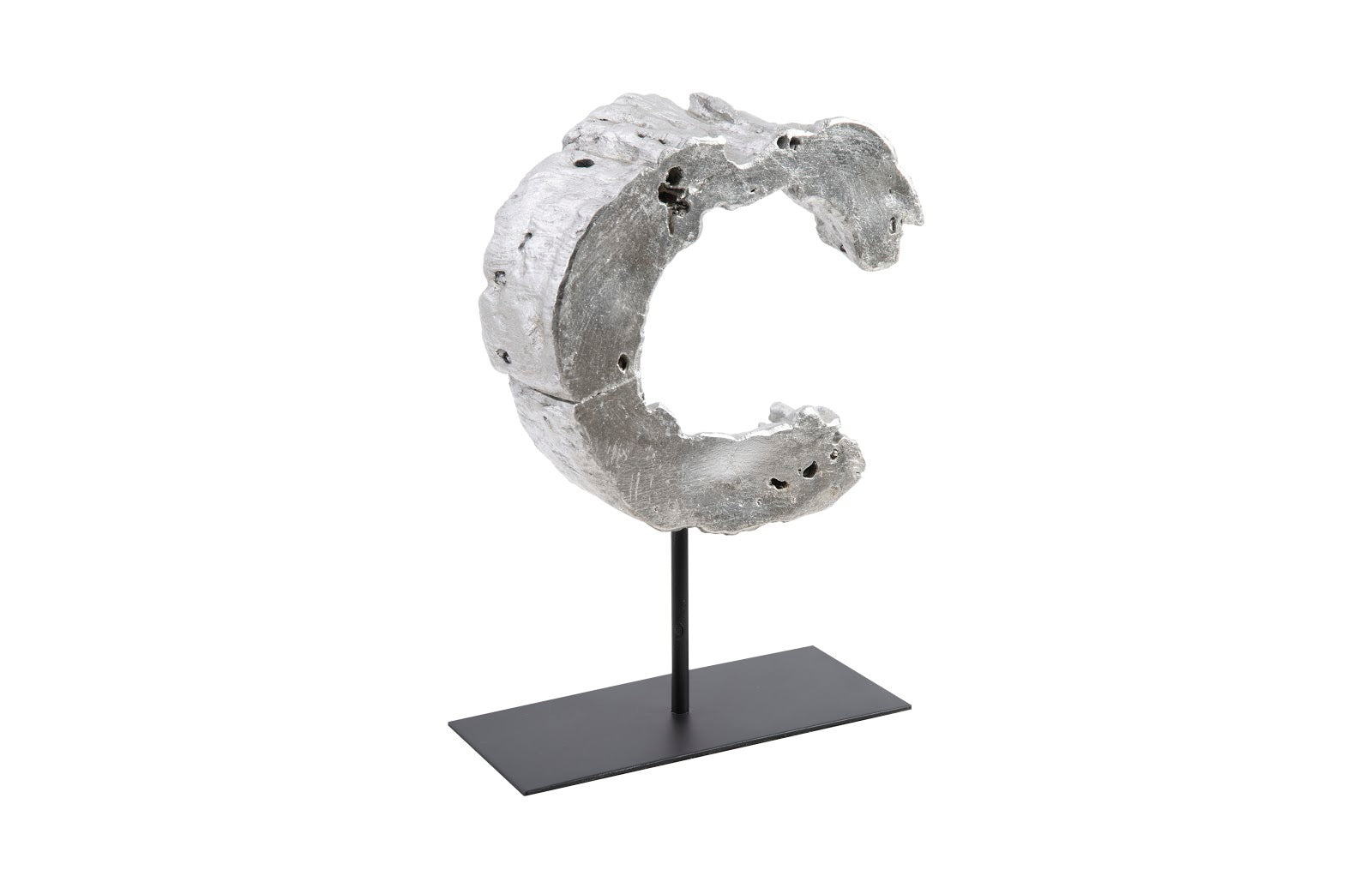 Phillips Collection Home Phillips Collection Cast Eroded Wood Circle on Stand