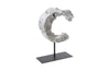Phillips Collection Home Phillips Collection Cast Eroded Wood Circle on Stand